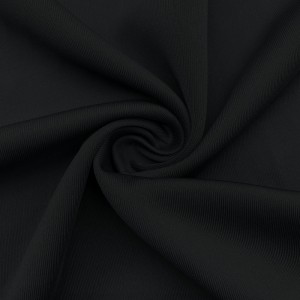 Factory wholesale Double Brushed Knit Fabric - 91% Polyester and 9% spandex scuba healthy fabric for activewear – Huasheng