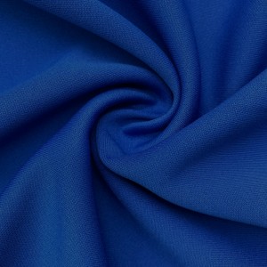 Thick polyester interlock knitted fabric for school uniform
