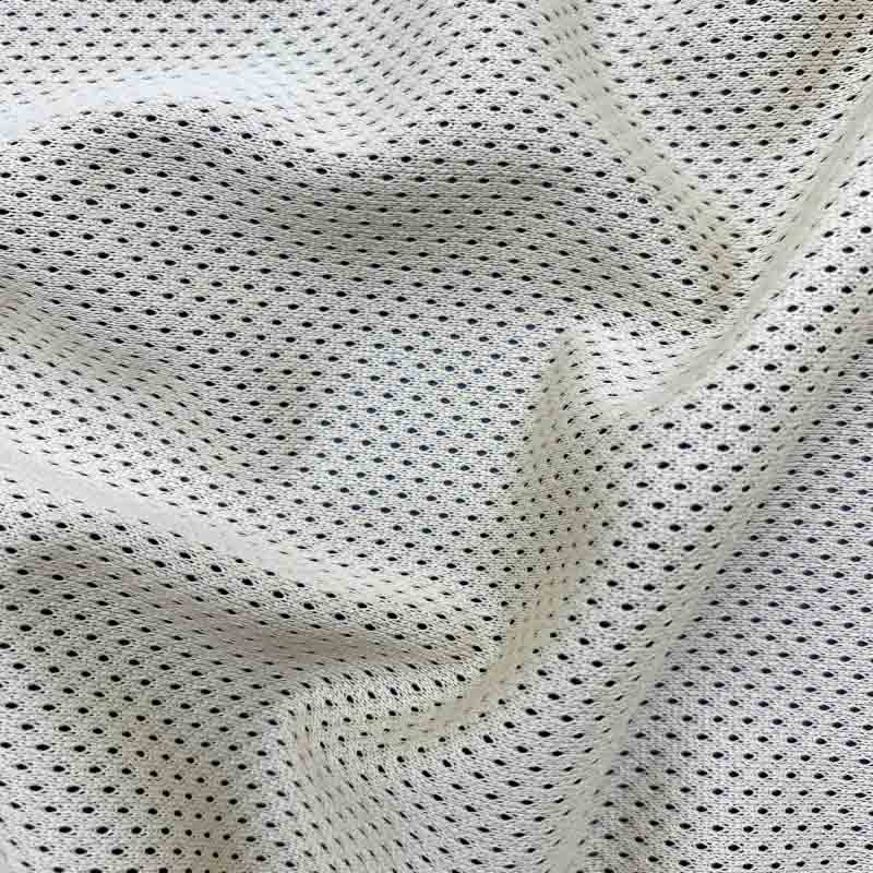 100% Polyester Wicking Dot Mesh Warp Knit Fabric