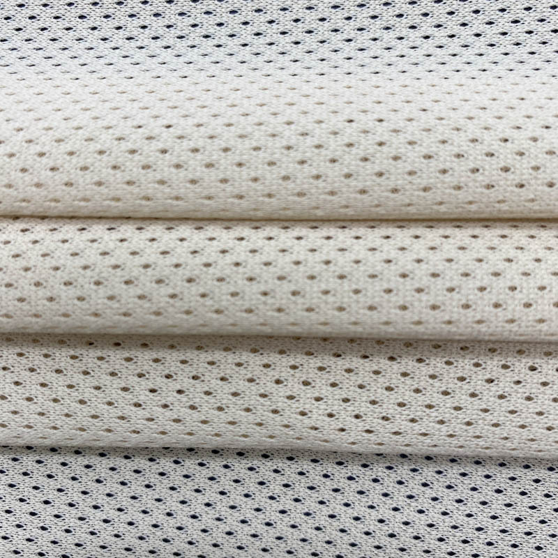 100% Polyester Wicking Dot Mesh Warp Knit Fabric