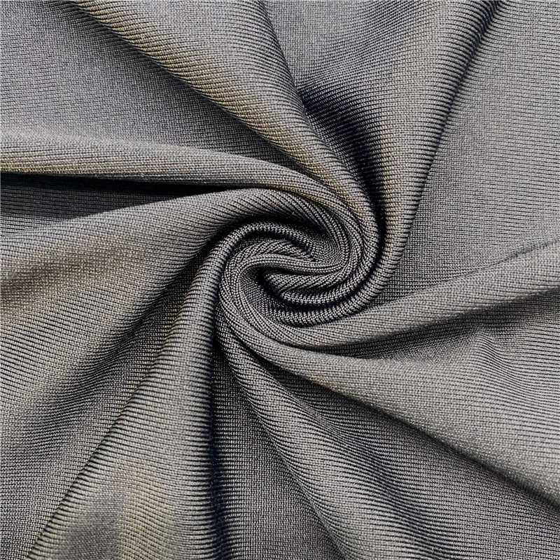 China Cheap price Plain Cotton Jersey Fabric - High quality polyester spandex single jersey knitted fabric for sportswear – Huasheng