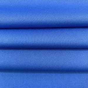 Wholesale 100% polyester interlock plain knit sports sportswear fabric