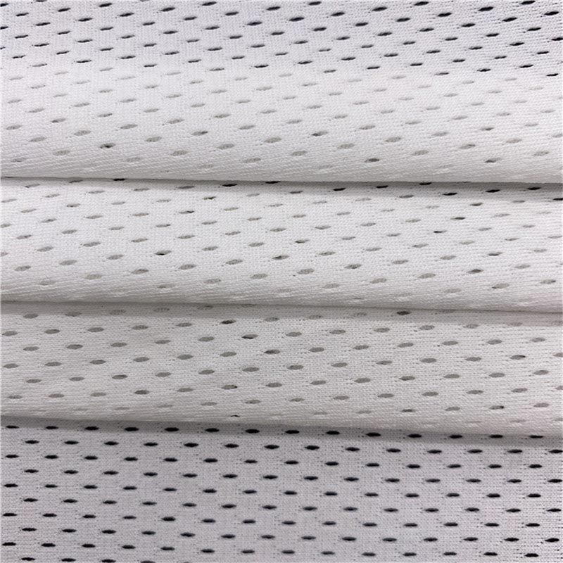 106gsm 100% Polyester Warp Knit Mesh Fabric for Laundry Bag