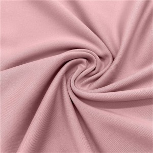 Good quality Double Faced Jersey Fabric - Super soft single brushed polyester spandex interlock fabric for garments – Huasheng