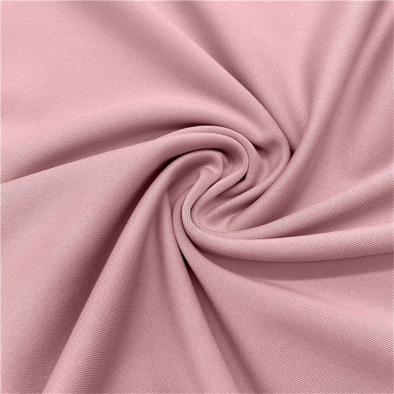 China Super soft single brushed polyester spandex interlock fabric for  garments manufacturers and suppliers