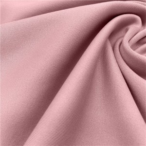 Super soft single brushed polyester spandex interlock fabric for garments