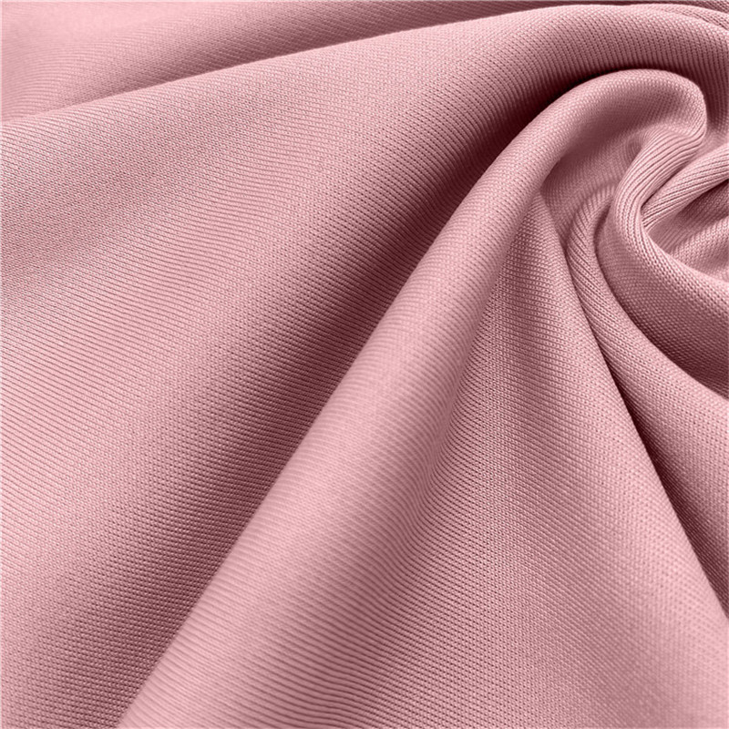 China Super Soft Single Brushed Polyester Spandex Interlock Fabric For