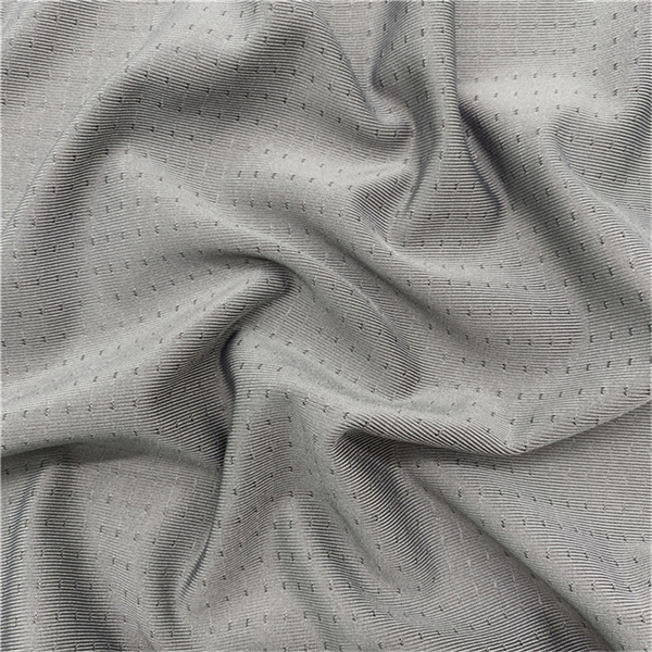 Soft polyester spandex stretch sports fabric mesh for clothing