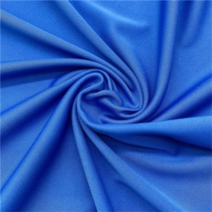 Hot-selling Polyester Pique Fabric - 100% Polyester interlock double knit fabric for sportswear – Huasheng
