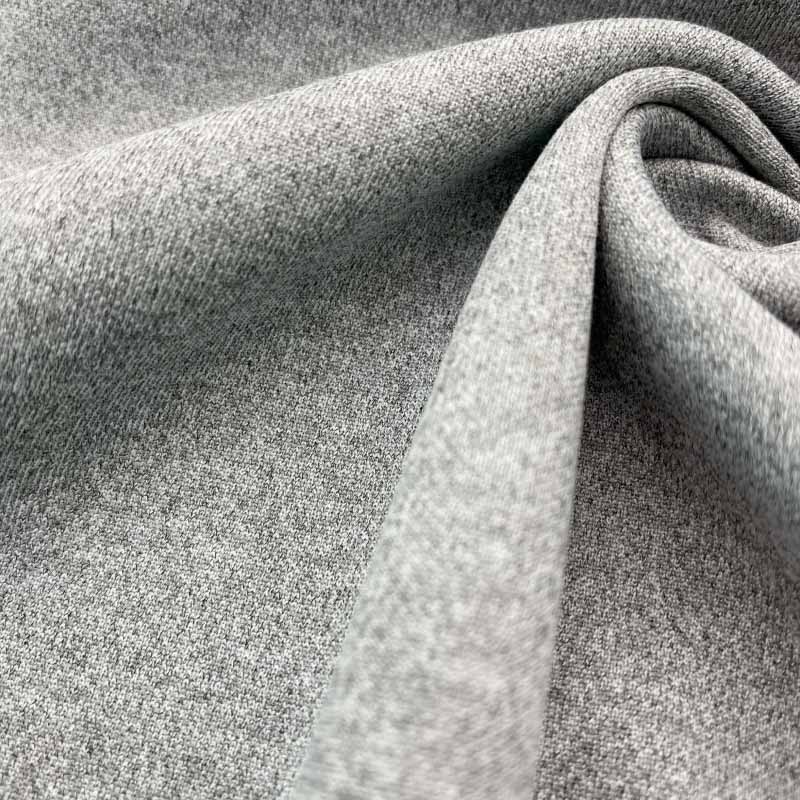 China Wholesale heather grey 45% cotton 55% polyester fabric for hoodies  manufacturers and suppliers