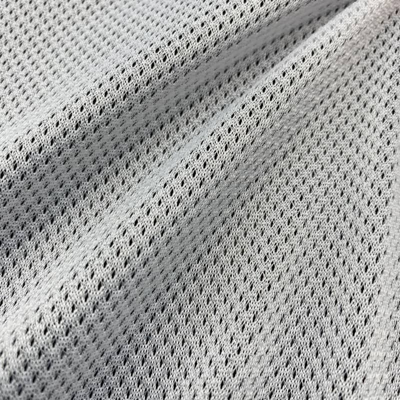 China Polyester micro mesh knit fabric for sportswear mesh lining