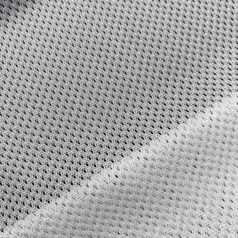 China Polyester micro mesh knit fabric for sportswear mesh lining ...