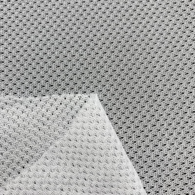 Polyester single P.K mesh breathable circular knit textile fabric for  garment apparel lining jacket sportswear activewear athleisure shoes, K0996  - Super Textile Corp