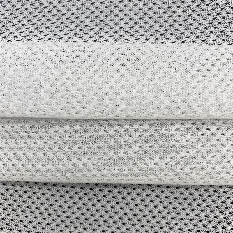 China Factory Supply Cotton Netting Fabric - DTY polyester perforated mesh  fabric – Huasheng manufacturers and suppliers