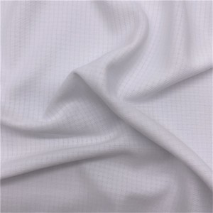 100% Polyester weft knit plaid jacquard fabric for activewear and lining