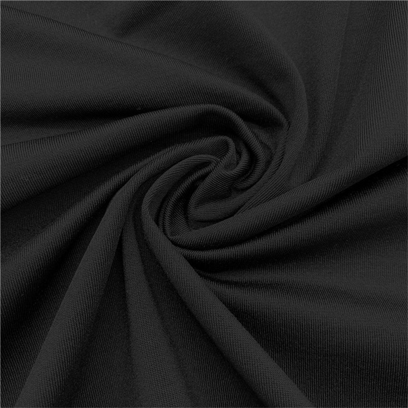 OEM Factory for Black Cotton Jersey Fabric - Brushed fabric single jersey stretch fabric with polyester spandex for sportswear – Huasheng