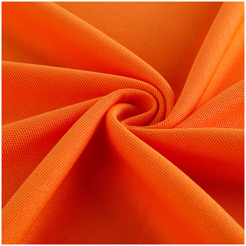 China Quick dry 100% polyester pique knit fabric for polo shirt
