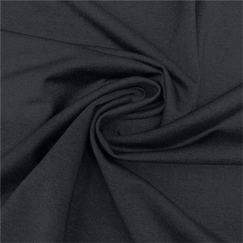 Top Suppliers Medium Weight Jersey Knit Fabric - Soft polyester nylon spandex 4 way stretch single jersey knit fabric for sportswear – Huasheng