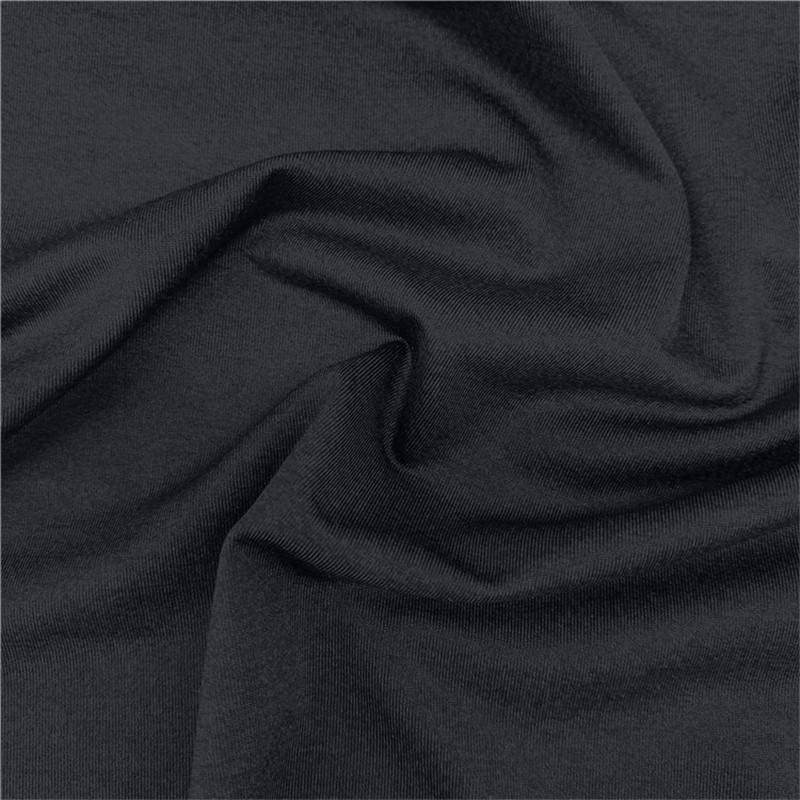 China Soft polyester nylon spandex 4 way stretch single jersey knit fabric  for sportswear manufacturers and suppliers