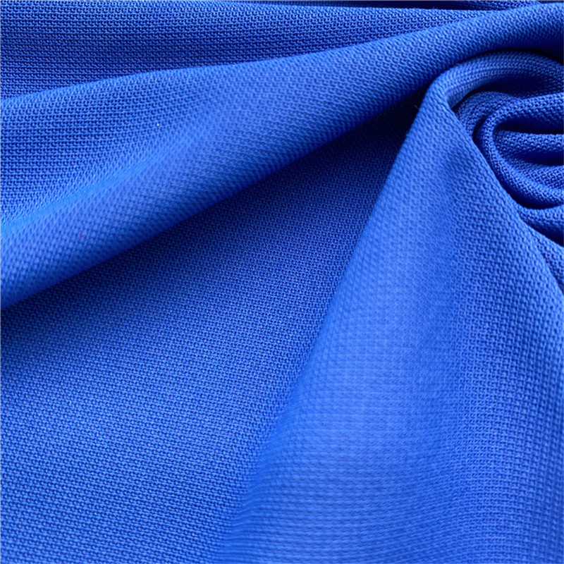 China High quality recycled polyester knit pique mesh fabric for polo shirt  manufacturers and suppliers