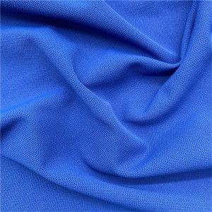 Repreve recycled RPET 95% polyester 5% spandex elastic pique fabric for garment