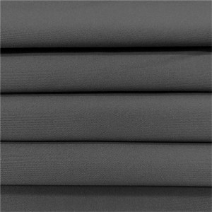 74% Polyester 26% spandex brushed interlock knit fabric for casual wear