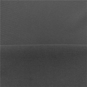 74% Polyester 26% spandex brushed interlock knit fabric for casual wear