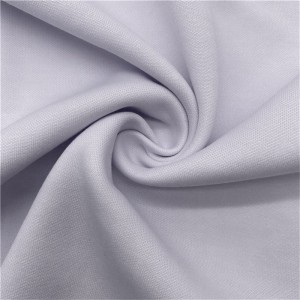Factory supply knit CVC polyester cotton fabric for hoodies