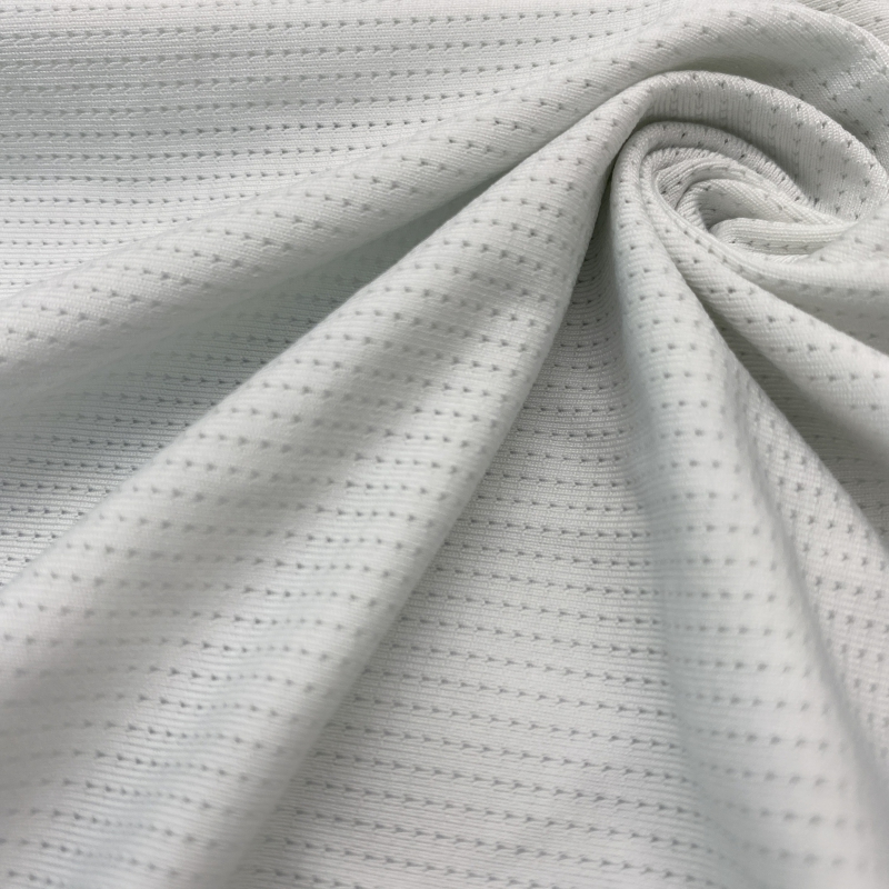 China Polyester and spandex jacquard knit fabric for sportswear  manufacturers and suppliers