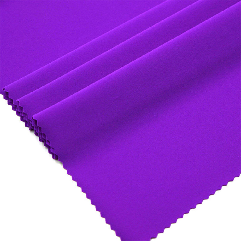 Wholesale Price 85 Nylon 15 Spandex Fabric - Nylon spandex matte four way stretch tricot fabric – Huasheng