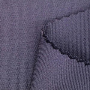 Polyester spandex thicker interlock knit spacer fabric