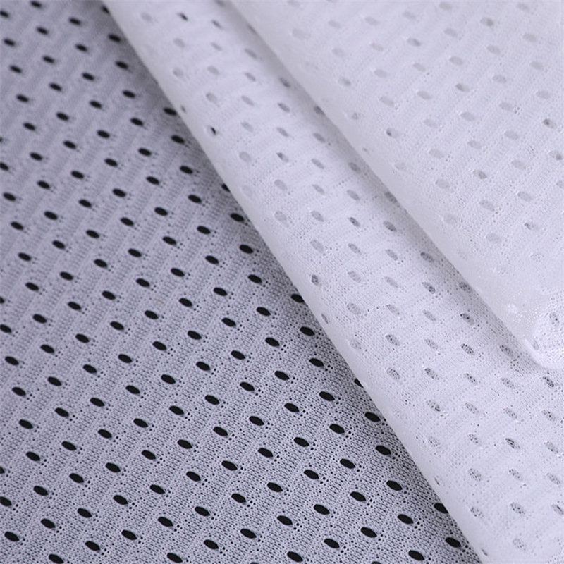 China OEM Factory for Microfiber Mesh Fabric - Polyester football eyelet  mesh fabric – Huasheng manufacturers and suppliers