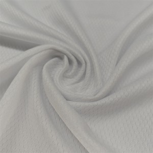 Polyester football jersey mesh fabric for sportswear