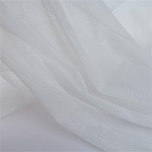 Polyamide spandex stretch lingerie power mesh elastic tulle fabric