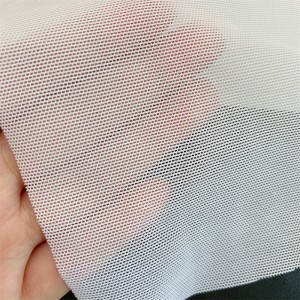 Polyamide spandex cosrset power mesh fabric