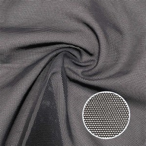 Nylon spandex high compression power mesh powernet fabric