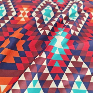 Polyester spandex recycled sustainable printing swimwear fabric
