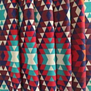 Polyester spandex recycled sustainable printing swimwear fabric