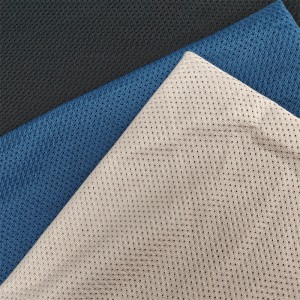 100% Polyester football basketball jersey mesh fabric