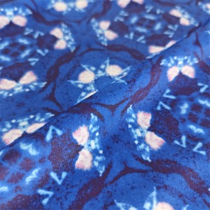 82% Polyester 18% spandex recycleable printed swimsuit fabric