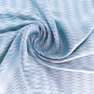86% Nylon 14% spandex quick dry athletic sports apparel zigzag fabric