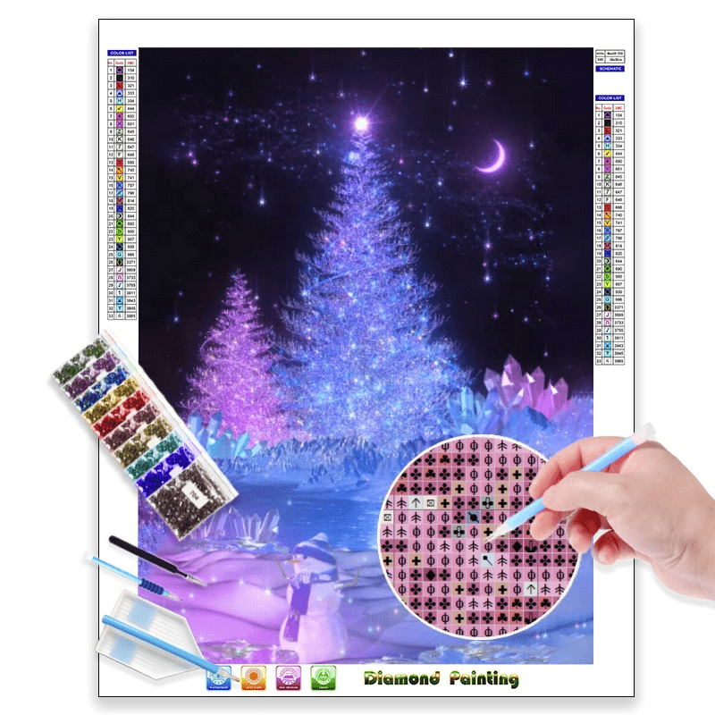 ODM Diamond Painting Tree Company Products –  3# Abstract Painting Resin Stones diamond Painting wall art canvas 447 DMC colors Diamond Painting Sticker Stitch Painting  – Tianjin Fy