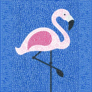 Full Drill Flamingo Crystal Rhinestone Diamond Painting for Adult Beginners and Kids(7.87”x7.87”)  (20x20cm)
