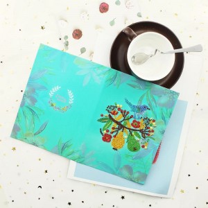 Wonderful Diy 5d Diamond Painting Greeting Cards Set Painting HK53-58