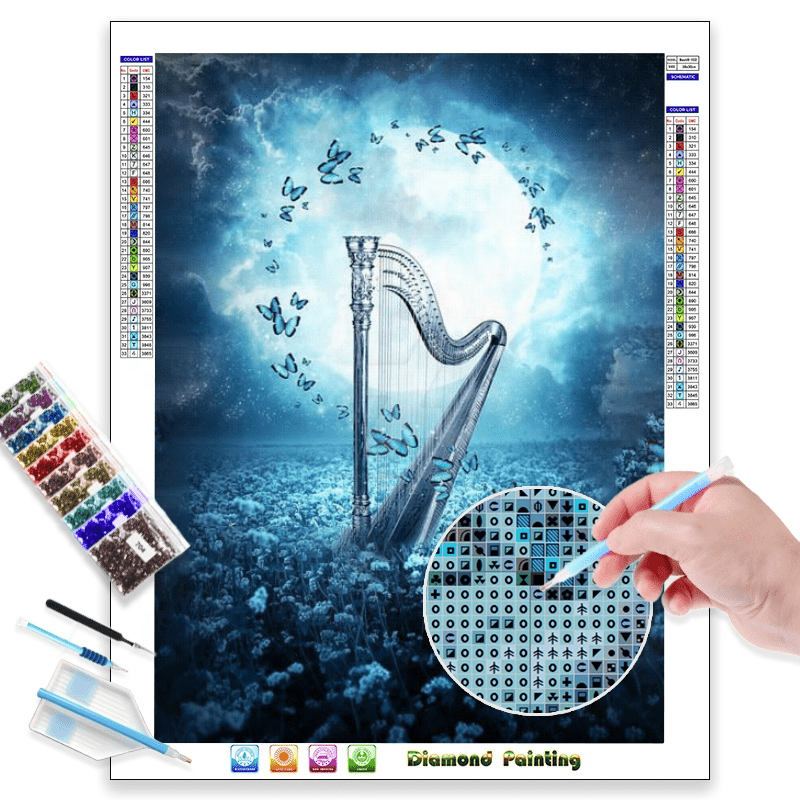 Best Factory Diamond Painting Factory –  20# Wholesale Short Lint Canvas Fantasy Mystical Diamond Painting Digital Printing Mosaic 5d Diy Diamond Painting   – Tianjin Fy