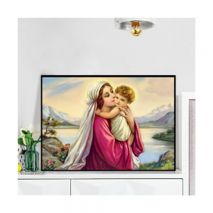 17# Custom Baby Photo Paintings Digital Printing Painting Mosaic 5d Diy Religion Christianity diamond Painting