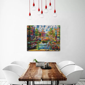 8# Painting by Number Acrylic diamond Painting wall art canvas 447 DMC colors Diamond Painting Sticker Stitch Painting