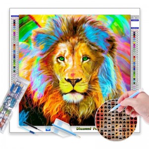 34# Home Decoration Lion 5d Diamond painting wall art Crystal Painting Diamond Art Animal Painting