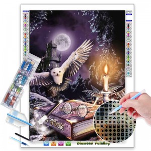 ODM 5d Diamond Painting Kit For Adult Exporters Companies –  41# 5d Diy Diamond Painting Kit Bird Diamond Embroidery Animals Canvas Print Painting Colors Custom Paint By Number Wall Art  ...