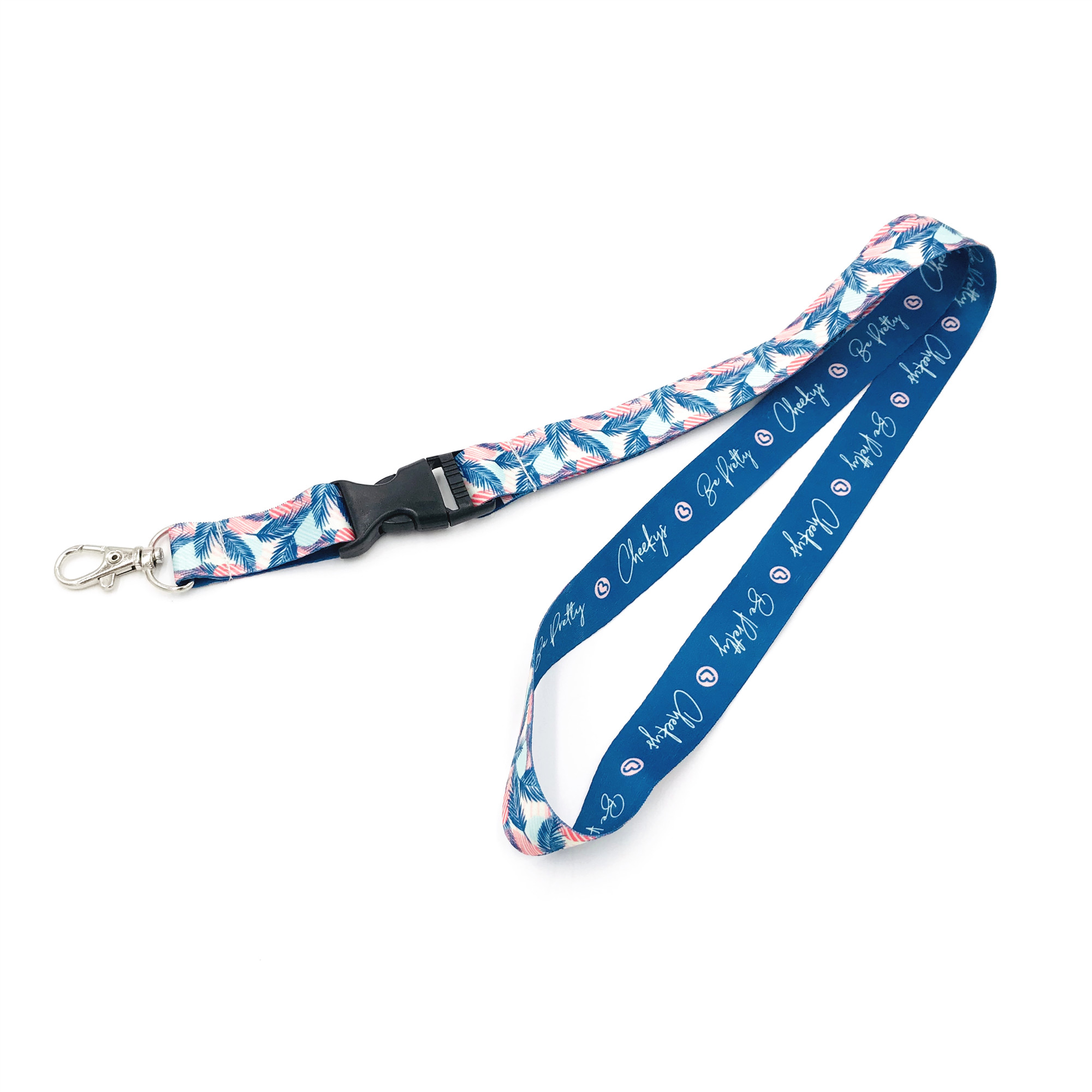 High Quality Floral Printing Lanyard - Wholesale coloful highlight heat transfer printing customized lanyard – Bison